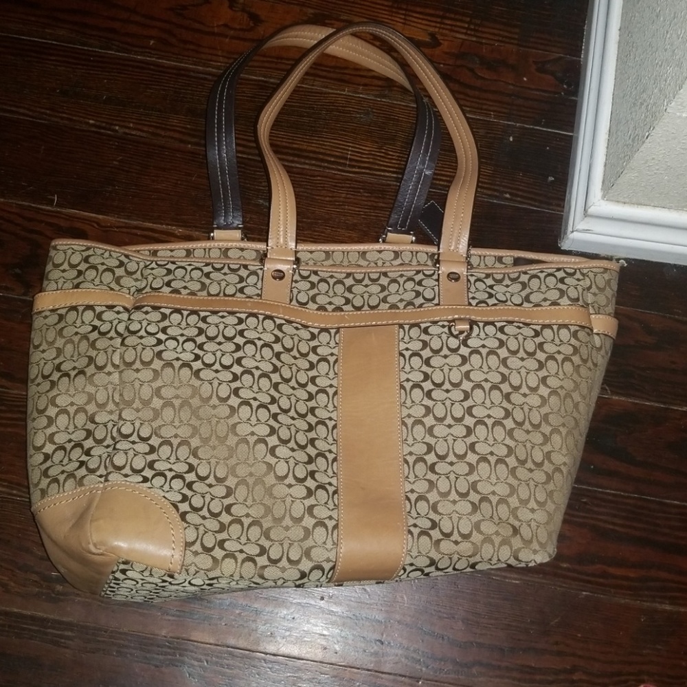 Coach diaper bag